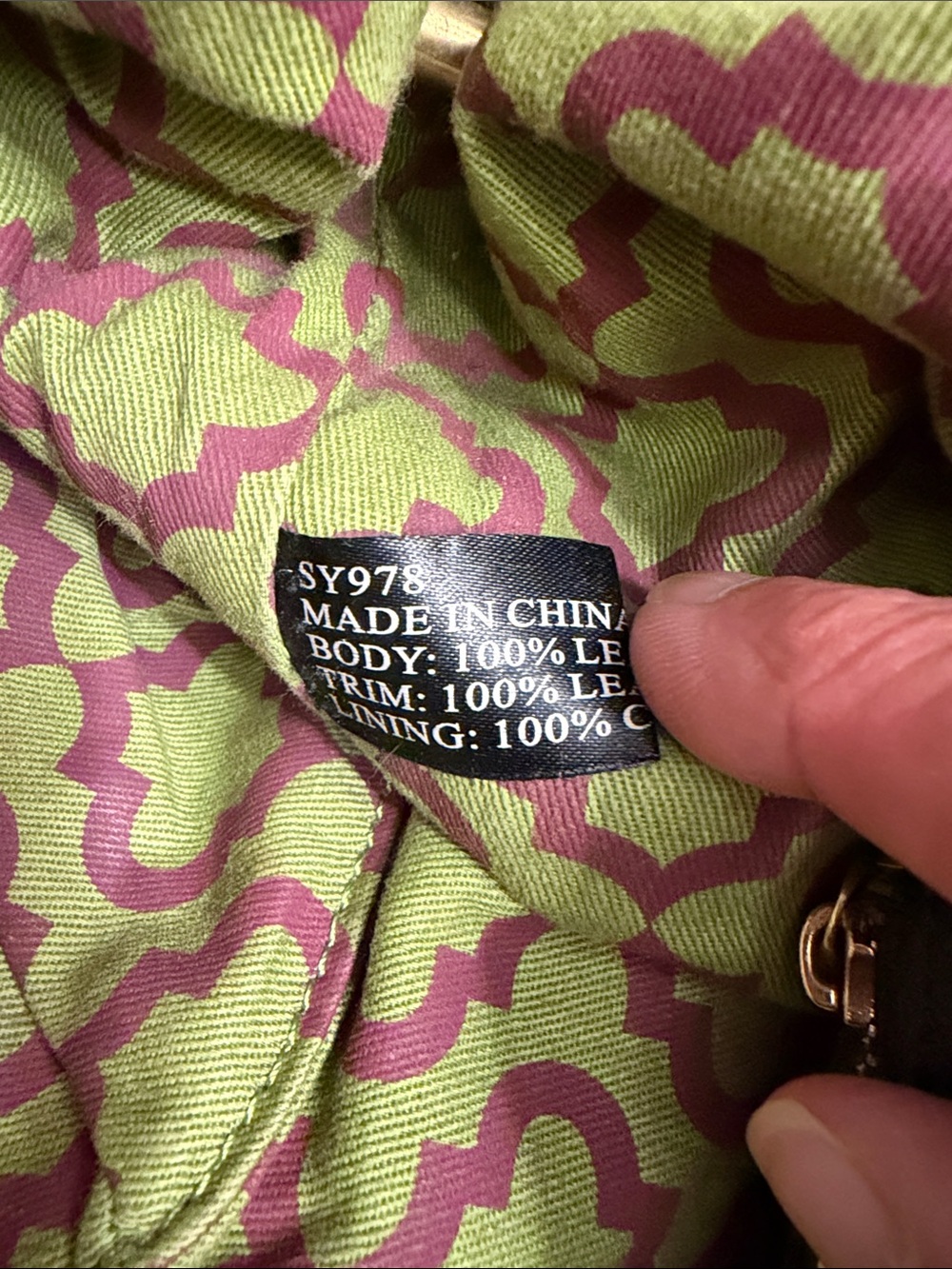 orYANY SY918 Burnt Orange Pebbled Leather Satchel Tote Shoulder Bag very clean! - Picture 3 of 11